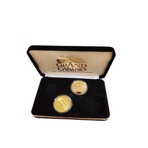 Grand Casino 1997 1998 Elvis‎ Presley Series Coin Set Collectible